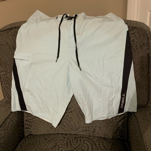 O'NEILL Men's 21 Inch S-Seam Boardshorts - Quick Dry Stretch Fabric,32,Pale Blue - Picture 2 of 16